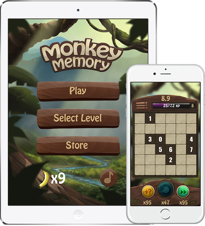 Monkey Memory Screenshots